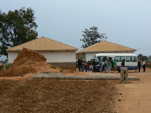 centro sociale per giovani ragazze in costruzione a Chililabombwe 1